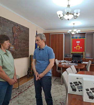 Ковельська громада передала на фронт партію квадрокоптерів