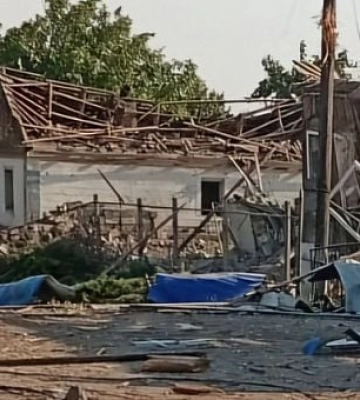 В результате российских атак на Днепропетровщину пострадали два человека и повреждены дома