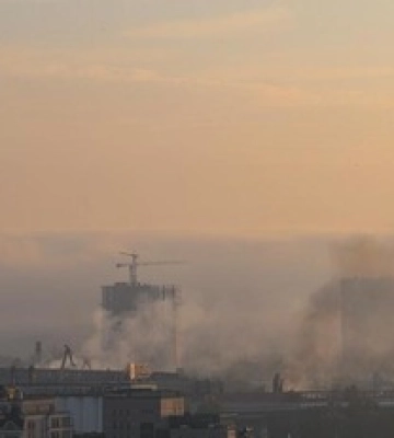 После атаки на Киев в столице резко ухудшилось качество воздуха