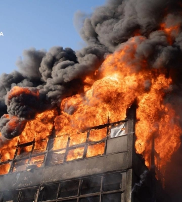 У Києві сильно забруднене повітря після нічної атаки росіян
