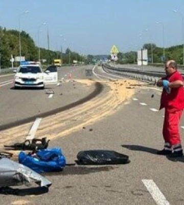 На Полтавщині внаслідок ДТП загинули двоє дорослих, травмовані двоє дітей