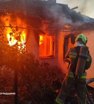 У Кропивницькому районі під час пожежі загинула жінка