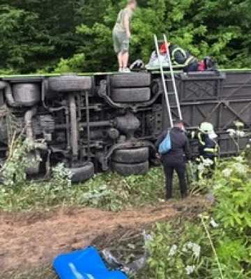 Масштабное ДТП во Львовской области: травмировано более 30 человек