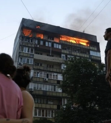 Число пострадавших в результате ночных обстрелов Киева превысило 20 человек