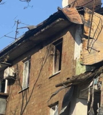 Дрон влучив у квартиру: у Києві від російської атаки поранений голова спілки художників України
