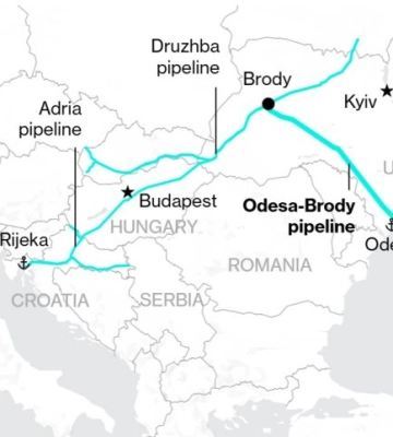 Bloomberg: Венгрия хочет восстановить нефтепровод Одесса-Броды: ищут замену нефти из РФ Bloomberg: Венгрия хочет восстановить нефтепровод Одесса-Броды: ищут замену нефти из РФ