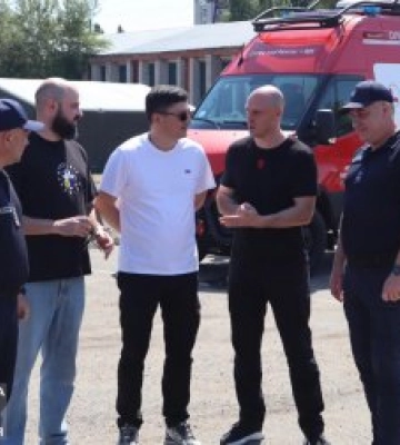 Миколаївські рятувальники за підтримки королівства Данія та UNOPS отримали вантажний автомобіль