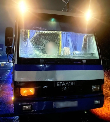 Автобус збив велосипедиста