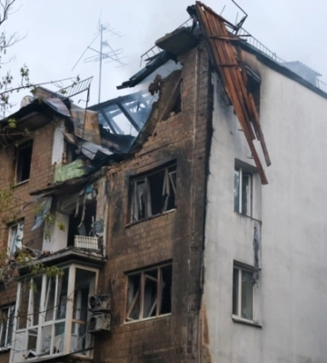 МВС: у Києві через російську атаку пошкоджені 12 житлових будинків