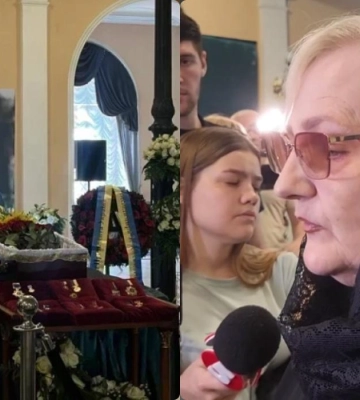 В Киеве прощаются с композитором, Героем Украины Игорем Покладом. Фото