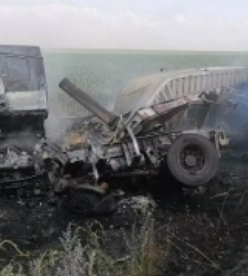 На Кіровоградщині внаслідок ДТП чоловік згорів в автомобілі