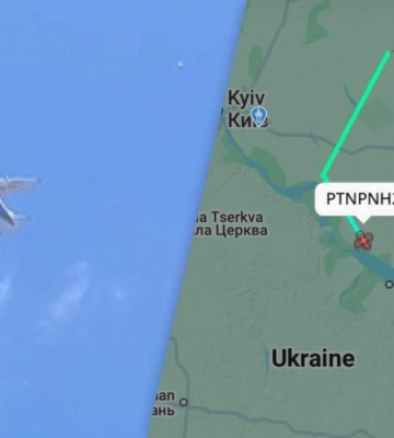 В небі над Україною літають цивільні літаки з образливими для Путіна кодами PTNPNH