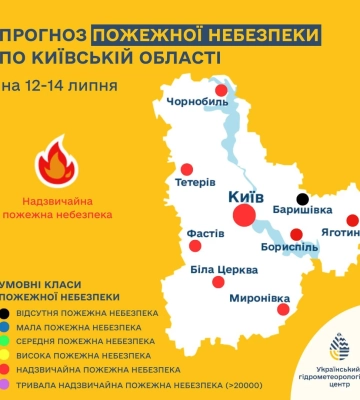 У Києві та області оголосили надзвичайний рівень пожежної небезпеки У Києві та області оголосили надзвичайний рівень пожежної небезпеки