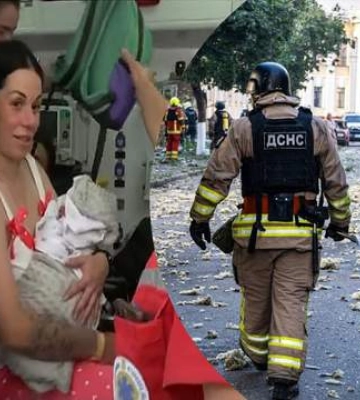 Самому маленькому ребенку – одни сутки: шокирующие кадры роддома в Харькове после атаки дронами