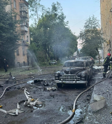 Вибухи у Львові, місто атакують російські «Шахеди»