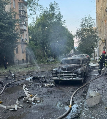 Садовий скликає засідання комісії з надзвичайних ситуацій на місці влучання БпЛА у Львові