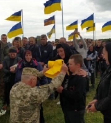 Громада на Волині провела в останню дорогу загиблого воїна