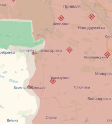 Росіяни окупували Зірку на Донеччині та Білогорівку на Луганщині, - DeepState