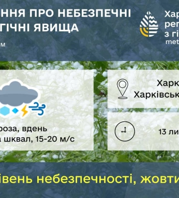 Может повлиять на работу КП, энергетиков и транспорт: что будет на Харьковщине