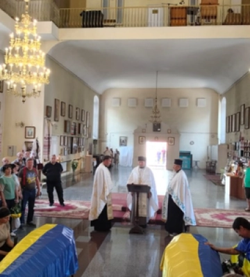 Полтавська громада попрощалась із загиблими захисниками України