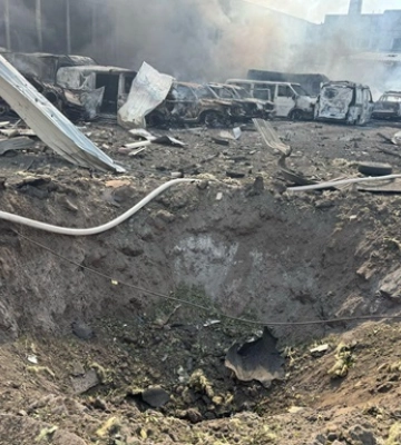 Россияне атаковали центр Славянска, есть жертвы