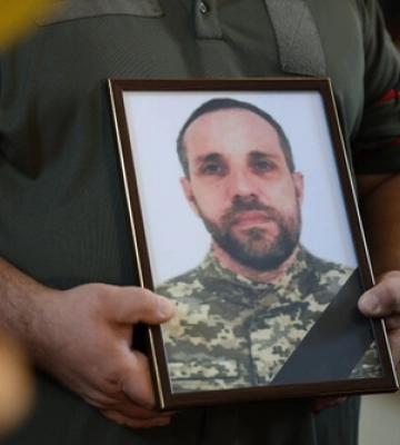 У Луцькій громаді попрощалися із загиблим Олександром Голотюком 