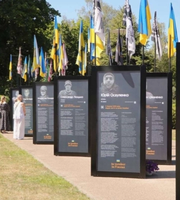 В Шевченковском районе Днепра открыли первую часть проекта «Истории Героев»