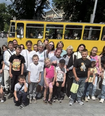 Діти із родин зниклих безвісти військових з Рівненщини побували на екскурсії у Львові