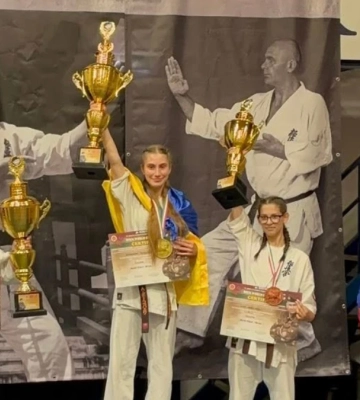 Спортсменка з Херсона, яка зараз живе у Житомирі, стала чемпіонкою світу з кіокушинкай карате