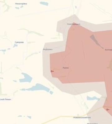 Ворог окупував Разіне на Донеччині і має просування в області та на Харківщині, - DeepState. КАРТИ