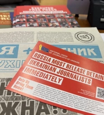 «Говорить за тех, кого заставили молчать»: НСЖУ требует освободить мелитопольских журналистов, захваченных Россией