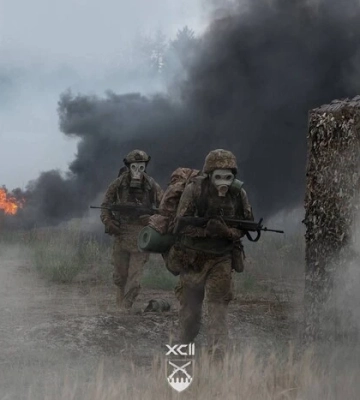 Карта бойових дій в Україні станом на 14 липня 2025 року Карта бойових дій в Україні станом на 14 липня 2025 року