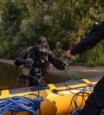 У столиці створили спеціальний підрозділ саперів для розмінування водойм