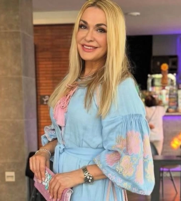 Ольга Сумская показала, как они с Борисюком дефилировали 20 лет назад