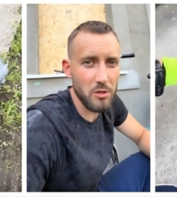 Лучани досі знаходять уламки «шахедів» біля своїх будинків (відео)