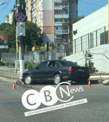 Внаслідок ДТП у Кропивницькому травмувався водій