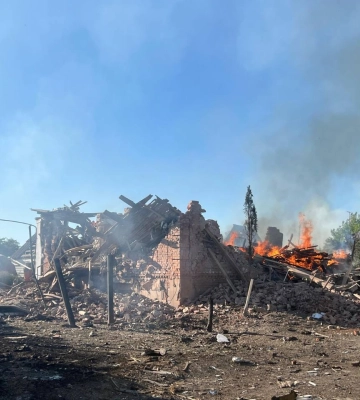 Росіяни атакували село Битиця на Сумщині КАБами, ракетами та дронами