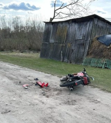 На Волині підліток на мотоциклі потрапив у ДТП – суд покарав матір