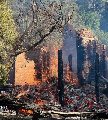 Росіяни атакували село Битиця на Сумщині КАБами, ракетами та дронами