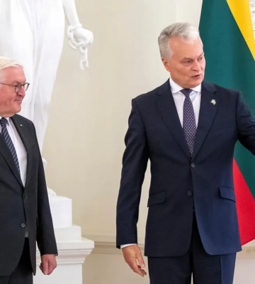 Президент Литви обговорив з німецьким колегою оборонну співпрацю та підтримку України