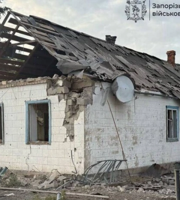 В результате вражеской атаки на Запорожскую область есть раненые, возникли пожары (Видео)