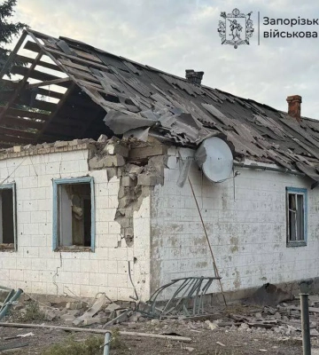 Оккупанты обстреляли 10 населенных пунктов Запорожской области, пострадали два человека - Федоров
