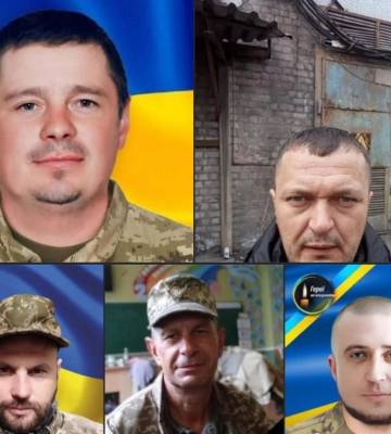 На Рівненщині віддали останню шану п'ятьом полеглим воїнам