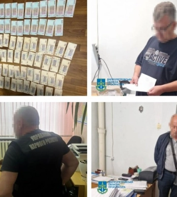 Фіктивні водійські документи за хабарі – у Дніпрі повідомлено про підозру двом держслужбовцям