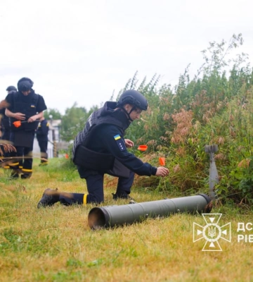 На Рівненщині навчають офіцерів-громад ідентифікувати вибухонебезпечні предмети