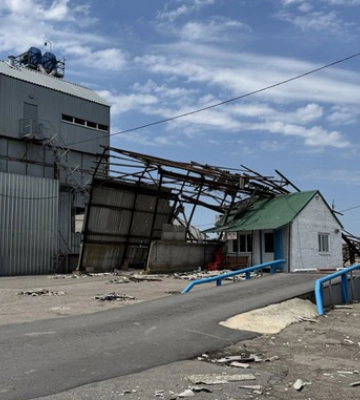 Через негоду на Полтавщині без світла залишились сотні споживачів