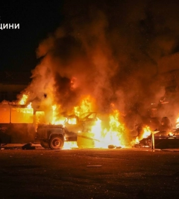 Удар по Одессе: зафиксированы повреждения, сгорели авто, есть жертва