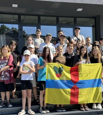 Діти з прифронтових територій приїхали на Рівненщину на відпочинок