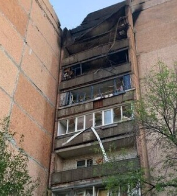 Ворог ударив дронами по Краматорську: пошкоджено багатоповерхівки та садок. ФОТО