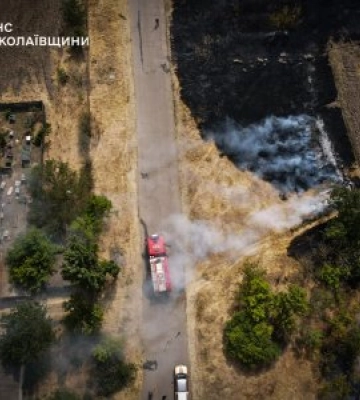 15 липня та в ніч проти 16 на Миколаївщині ліквідовано 46 пожеж